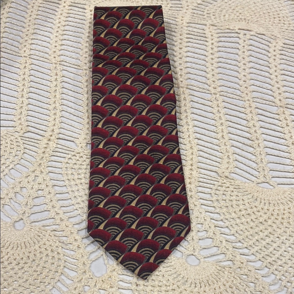Nordstrom by J.Z. Richards Silk Geometric Design Vintage Tie